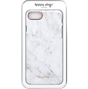 Чехол Happy Plugs Ultra Thin для iPhone 7, 8, SE, тонкий и стильный, с защитой от царапин айфон Белый мрамор