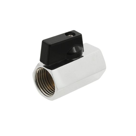 Кран кульовий Raftec BLACK 1/2" ВВ mini PN10 (RVHSF01)