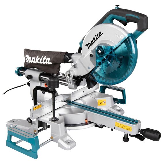Пила торцовочная с протяжкой cетевая Makita LS0816F (216 мм, 65 мм, 1200 Вт, LED, 13.9 кг) | Зображення 2