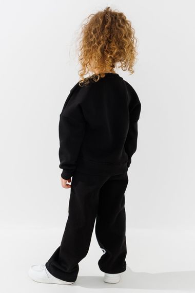 Костюм світшот+штани для дівчинки ANGELOS 7122 116 см Чорний shop (2000990722546) | Зображення 5