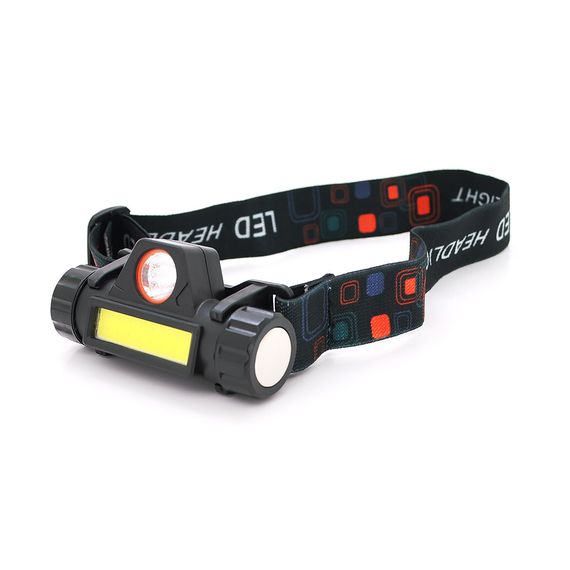 Налобный Фонарик WX-8101, Cree XML-T, 1 + 1 реж, корпус-алюминий, ударопрочный