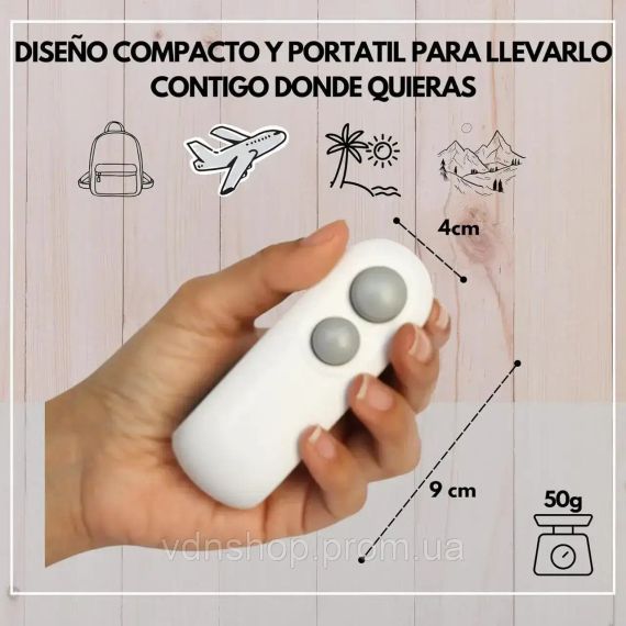 Универсальный мини-вакууматор пластиковых пакетов для консервирования продуктов питания | Зображення 1