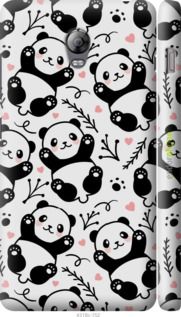 Чохол на Lenovo Vibe P1 Панди "4318m-152-2448"