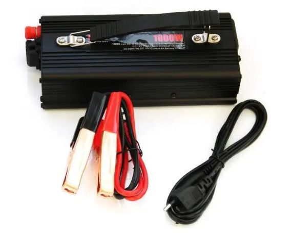 Преобразователь Инвертор 12V-220V 1000W | Зображення 1