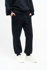 Штани жіночі з манжетами чорні, 2XL