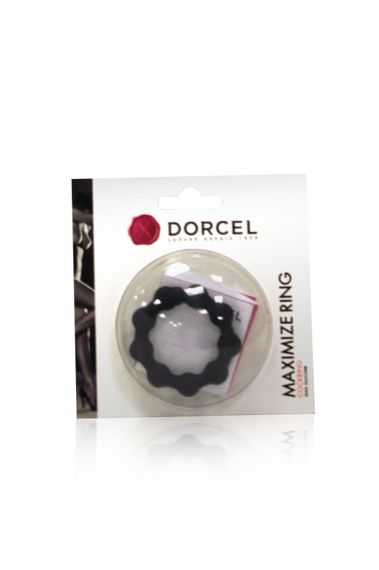 Ерекційне кільце Dorcel Maximize Ring, еластичне, зі стимулюючими кульками | Зображення 1