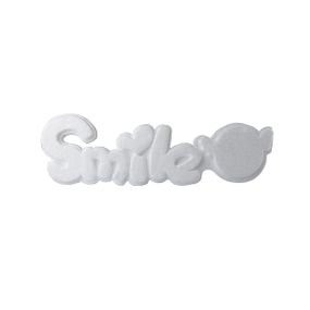 Пінопластова фігурка для творчості Santi Smile 742642 39.5 см 1 шт біла