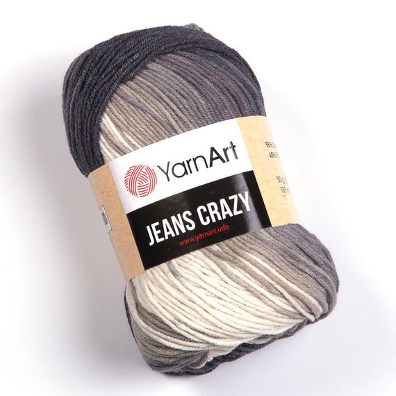 YarnArt Jeans Crazy 8204 пряжа ЯРНАРТ ДЖІНС КРЕЙЗІ