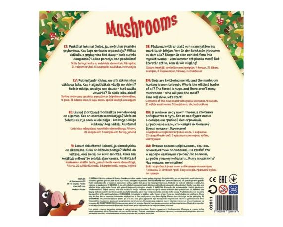 Настольная игра Грибы (Mushrooms) | Зображення 3