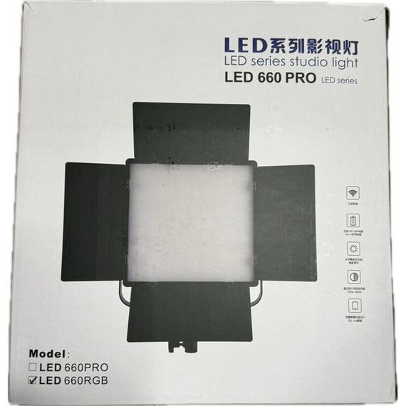Відеосвіт PRO LED U660 RGB Белий-Тёплий XPRO (44030-U660_1386) | Зображення 2