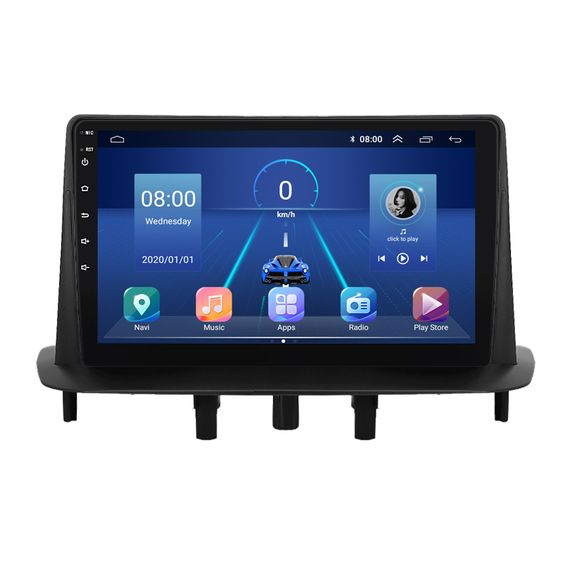 Штатна магнітола Lesko для Renault Fluence I 2009-2013