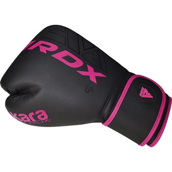 Боксерські рукавиці RDX F6 MATTE PINK-12OZ (капа в комплекті) | Зображення 2