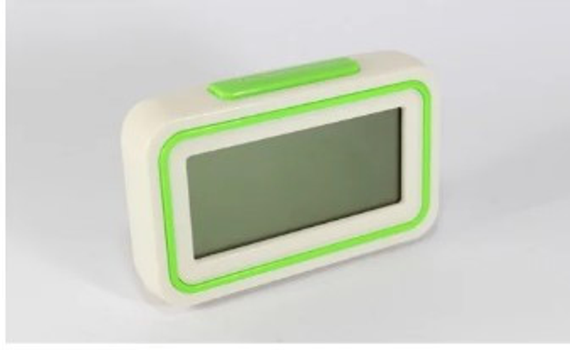 Голосовые часы, будильник UKC KK-9905 TR White/Green | Зображення 2