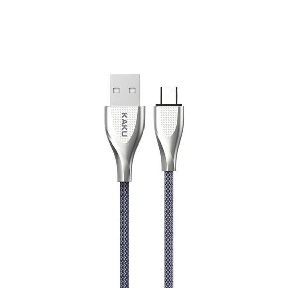 USB кабель Kaku KSC-038 USB - Type-C 1m - Silver | Зображення 2