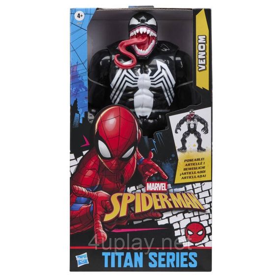 Игровая фигурка Веном 30 см Марвел Человек-Паук Marvel Spider-Man Titan Series Venom | Зображення 2
