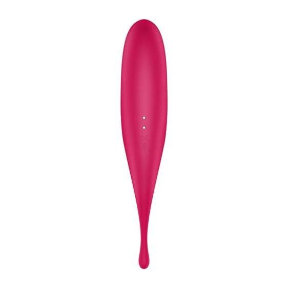 Вакуумний кліторальний стимулятор - Satisfyer Twirling Pro Red | Зображення 1