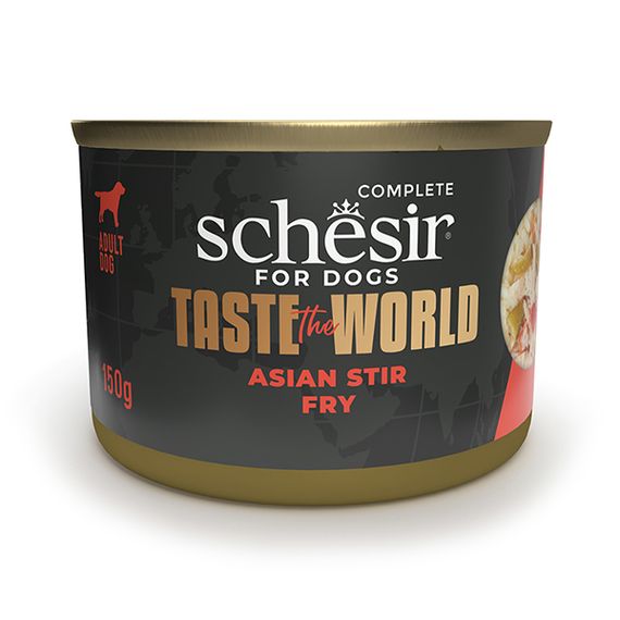 Schesir Dog Taste the World Asian Stir Fry вологий корм із куркою для собак 150 гр