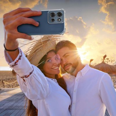 Чехол для мобильного телефона BeCover Anti-Shock Motorola Moto G75 Clear (712781) | Зображення 3