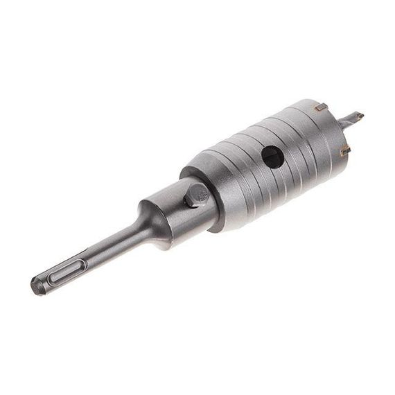 Комплект: свердло корончасте для бетону 40 мм+Перехідник SDS Plus 100 мм INTERTOOL SD-70401 | Зображення 1