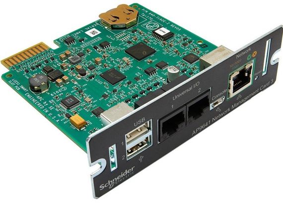 Мережева карта APC UPS Network Management Card 3 with Environmental Monitoring (AP9641) | Зображення 2