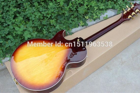Полуакустическая гитара Gibson ES 175 Sunberst 3TS Bigsby China | Зображення 5
