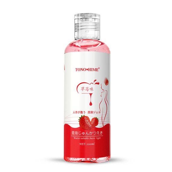 Оральний лубрикант Tono Hime зі смаком полуниці 200 ml