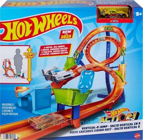 Трек Хот Вилс Вертикальная восьмерка. Hot Wheels Vertical-8 Jump