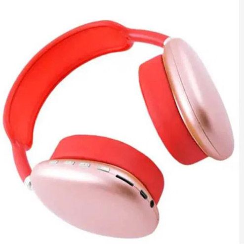 Бездротові навушники Bluetooth P9 STEREO, Бездротові bluetooth earphones. Колір: червоний | Зображення 4