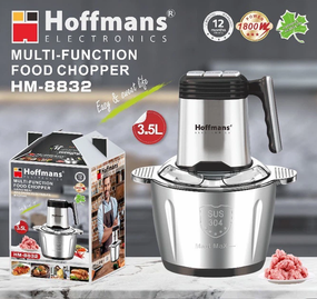 Металевий подрібнювач HOFFMANS 3,5L 1800W HM-8832