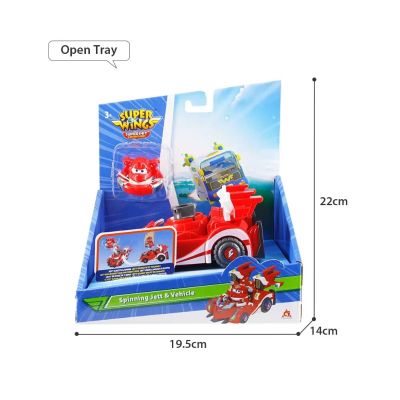 Ігровий набір Super Wings Spinning Vehicle Джетт (Jett) (EU770310) | Зображення 6