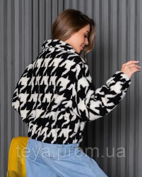 Куртка колір чорний/білий розміри M, S, L, XL FI_008868 | Зображення 2