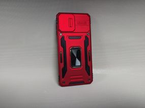 Чохол Samsung A16 Протиударний Camera Slide Ring NEW червоний