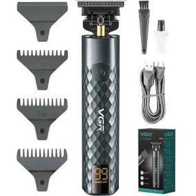 Тример акумуляторний VGR V-077 Сірий