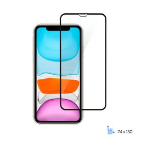 Захисне скло 2E  для Apple iPhone 11(6.1), 2.5D FCFG, (1 Pack), black border (2E-IP-11.-6.1-SMFCFG-BB)