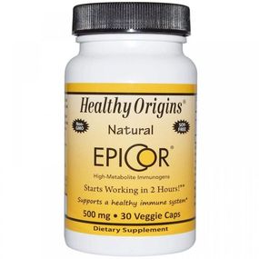 Эпикор Healthy Origins Epicor 500 mg 30 Veg Caps