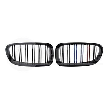 Решетки радиатора компл. BMW 5 F10/F11 10-16 (глянц. чёрн. двойная (M-стиль), AutoTechteile, 708 5127, 706