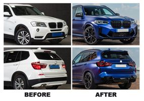 Комплект рестайлінгу в X3M F97 2024 р. для BMW X3 F-25 2011-2018 рр