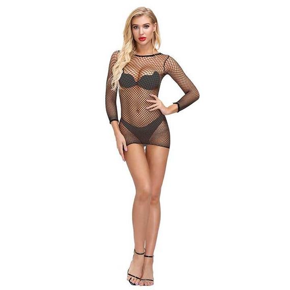 Відверта мінісукня чорний