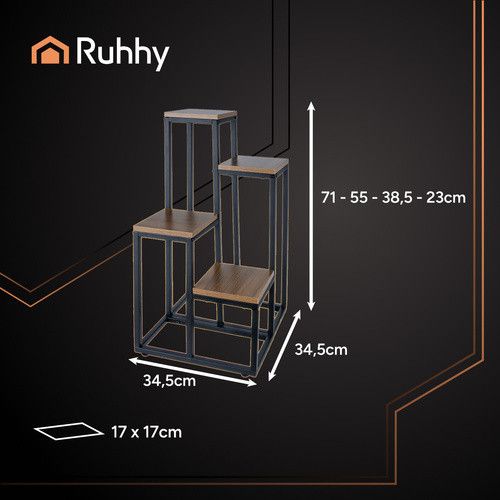 Подставка для цветов 69 см Ruhhy 25997 | Зображення 2