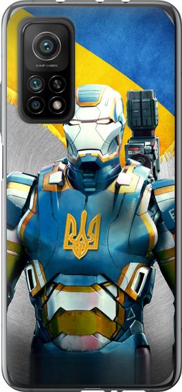 Чехол на Xiaomi Mi 10T Pro Украинский киборг "980u-2679-17620"