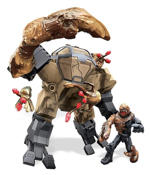 Конструктор Хало Зараження Управління Циклоп, 46 дет, Halo, Flood Infected Cyclops, Mega Bloks 143520