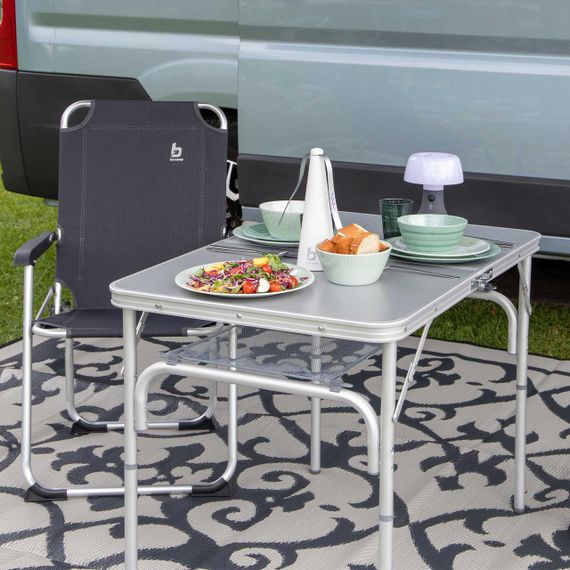 Стіл Bo-Camp Premium 90x60 cm Grey (1404402) | Зображення 4