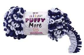 ALIZE PUFFY MORE 6279 алізе пуффі море алізе пуффі мо плюшева пряжа