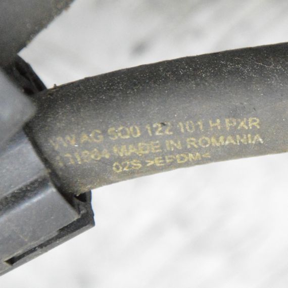 Патрубок системи охолодження 1.4 TSI/TFSI Audi A3 2013-2020 Шланг води Ауді а3 5Q0122101H | Зображення 3