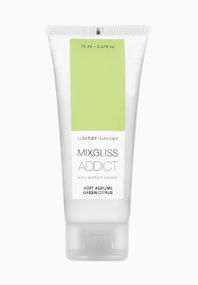 Лубрикант на водній основі MixGliss Addict Green Citrus (70 мл) лайм Sex Aura