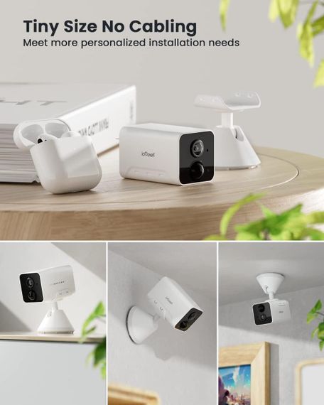 Камера безпеки ieGeek ZS-GX7S бездротова для дому 1080P з нічним баченням та двостороннім аудіозв’язком | Зображення 5