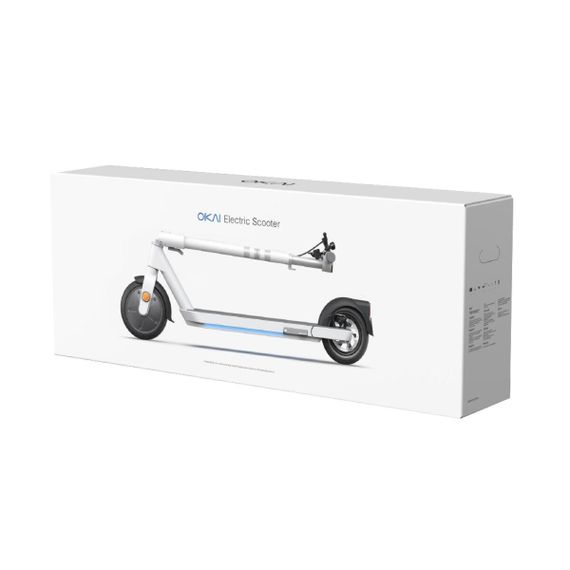 Електросамокат OKAI ES20-NEON White 9", 300(600)W, 9.8Ah, 40km, 25km\h, 20%, NFC, App, 16kg