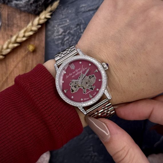 Годинник наручний Awarder 049 Silver-Pink | Зображення 8
