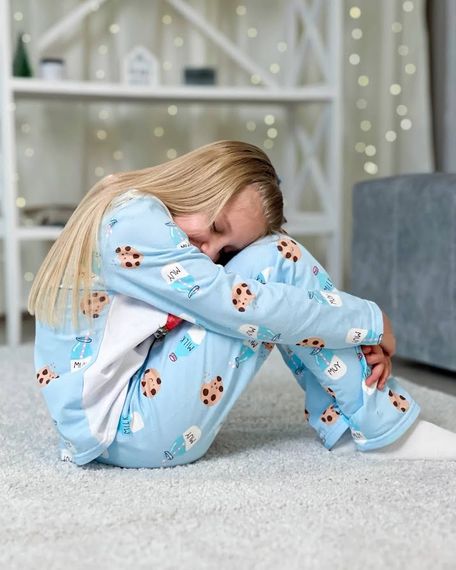 Піжама для дівчинки Носи своє 110 Блакитний (p-4126-139691) | Зображення 7