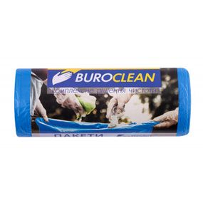 Пакеты для мусора Buroclean EuroStandart синие 35 л 30 шт. (4823078977816) - Топ Продаж!